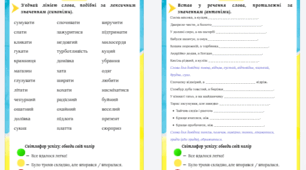 Лексичне значення слова: синоніми та антоніми