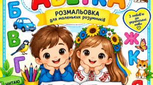 Розмальовка "МОЯ АБЕТКА"