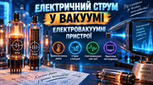 Електричний струм у вакуумі та електровакуумні пристрої. ФІЗИКИ  9 КЛАС  Бар’яхтар В. Г., Божинова Ф. Я., Довгий С. О.