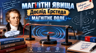 Магнітні явища. Дослід Ерстеда. Магнітне поле. ФІЗИКИ  9 КЛАС  Бар’яхтар В. Г., Божинова Ф. Я., Довгий С. О.