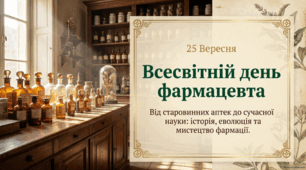 25 вересня - Всесвітній день фармацевта