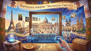 Віртуальна подорож " Мистецтво Європи"