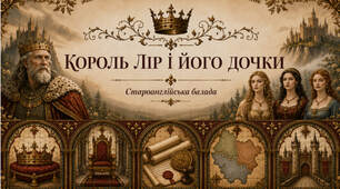 Презентація "Король Лір і його дочки" (7 клас)