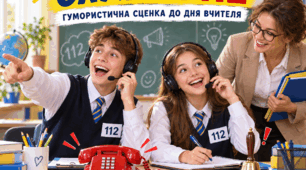Гумористична сценка до Дня вчителя «Школа як служба 112» для учнів 5–11 класів