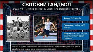 Презентація на тему "Історія гандболу"