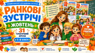 Ранкові зустрічі. Жовтень. 1–4 класи