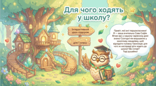 Для чого ходять у школу