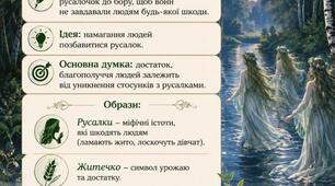 Русальські пісні (літературні паспорти)