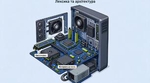 План-конспект уроку №4 "Апаратне забезпечення та робота з обладнанням. Лексика для опису персонального комп'ютера та його архітектури (Hardware and Equipment. Vocabulary for describing PC and its architecture).