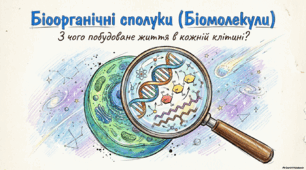 Біоорганічні сполуки. Презентація та розробка уроку. 9 клас НУШ. Соболь В.І.