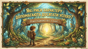 Презентація до уроку ЯДС натему « Які риси характеру допомагають досягати успіху?»,(Ірина Грущинська, 3 клас)