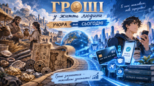 Гроші у житті людини - учора та сьогодні.
