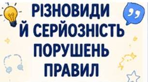 Різновиди й серйозність порушень правил цитування