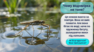 Поняття про поверхневий натяг води, його значення для живих організмів. 6 клас. Довкілля.