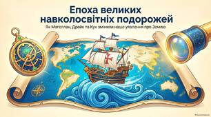 6 клас ЗНАЧЕННЯ НАВКОЛОСВІТНІХ ПОДОРОЖЕЙ