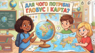 Для чого потрібні глобуси і карти. 