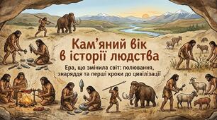 Кам’яний вік в історії людства