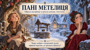“Пані Метелиця”. Образи пасербиці та рідної доньки. Антитеза 5 клас презентація+конспект