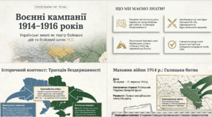 Воєнні кампанії 1914-1916 років.