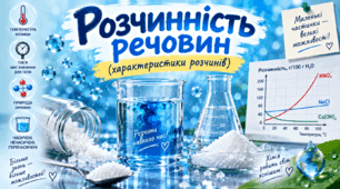 Розчинність речовин (характеристики роз-чинів)