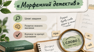 Значущі частини слова: поглиблення вивченого. 6 клас. самостійна робота + відповіді та критерії оцінювання для вчителя