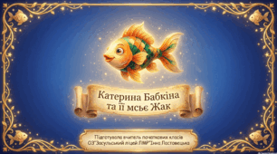 Катерина Бабкіна « Мсьє Жак та квітнева риба». Презентація
