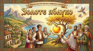 Кримськотатарська народна казка «Золоте яблуко» (переклад Данила Кононенка).