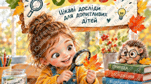 «Досліджуємо осінь: цікаві досліди для допитливих дітей»