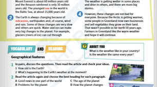 Unit 2 “Our Changing Planet” — Vocabulary & Grammar Posters | Prepare 7