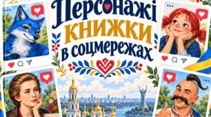 «Персонажі книжки у соцмережах. Шаблони»