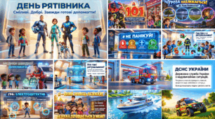 День рятівника України | Презентація «Юний знавець безпеки» | ДСНС, 101/112, пожежна та особиста безпека | 1–6 класи