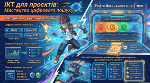 Урок 3 "Інформаційні та комунікаційні технології для виконання пошукової діяльності"