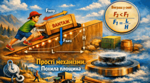 Прості механізми. Похила площина