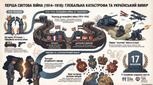 Тематичне оцінювання за розділом І "Україна в роки І Світової війни"