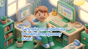 Безпека та правила в комп’ютерному класі.
