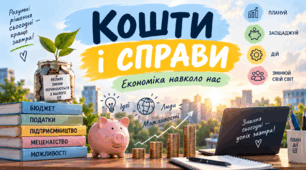 Кошти і справи. «Громадянська освіта»  9 клас