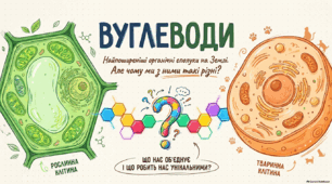 Презентація "Вуглеводи. Загальна характеристика. Різноманітність та властивості. Біологічна роль вуглеводів." 9 клас НУШ. Соболь В.І. Презентація "Вивчення властивостей вуглеводів" (лабораторна робота №2). Робочий аркуш.