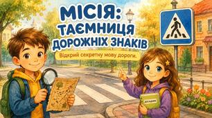Безпека дорожнього руху. Місія "Таємниця дорожніх знаків"