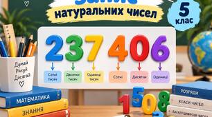 УРОК 2. Десятковий запис натуральних чисел