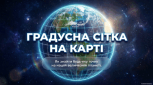 Градусна сітка на карті
