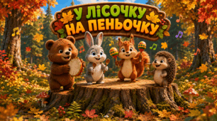 Гра “У лісочку на пеньочку”