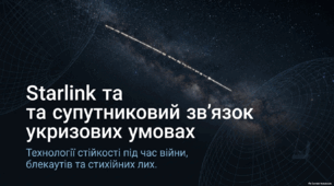 Starlink та супутниковий зв'язок у кризових умовах
