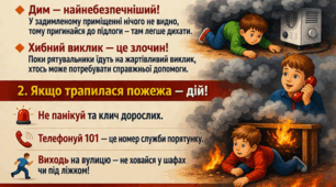 Плакат "Пожежна безпека"