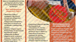 Пам'ятка для педагогів ЗДО "Професійна етика та запобігання корупції"
