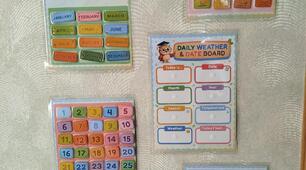 Інтерактивний календар «DAILY WEATHER & DATE BOARD» (Англійська мова)