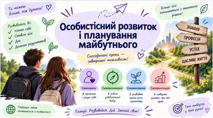 Презентація "Особистісний розвиток і планування майбутнього" 9 клас