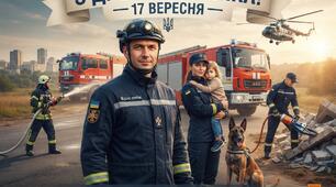 Презентація для дітей дошкільного віку "День рятівника України". Свято героїв без плащів: сміливих працівників ДСНС та цивільного захисту (17 вересня).
