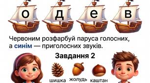 Голосні і приголосні звуки.