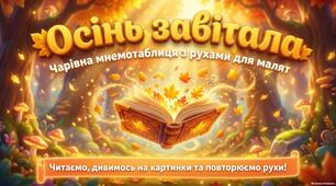 «Фізкультхвилинка “Осінь завітала”»