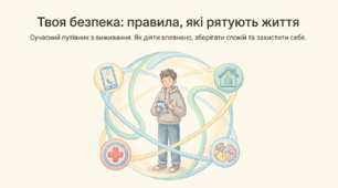 Презентація "Твій щит безпеки: правила, які рятують життя" (цифрова, фізична, домедична та психологічна безпека)